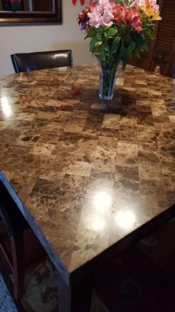Marble Pub Table