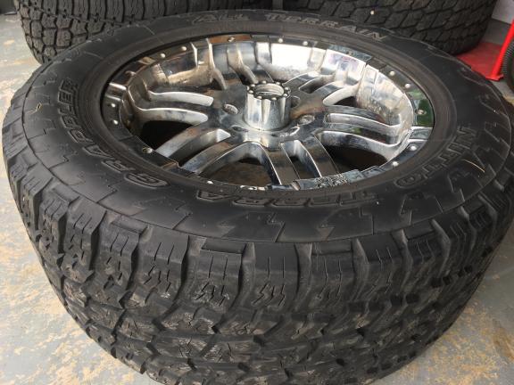 Motto Metal and Nitto Terra Grappler Set