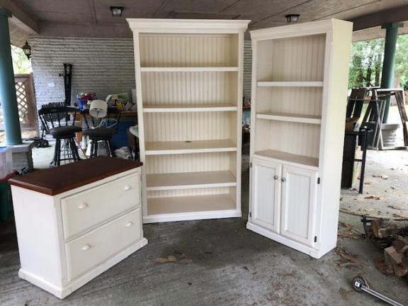 Wooden Matching Bookcases and file cabinet for sale in Southern Pines NC