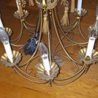 Vintage Chandelier for sale in Saint Petersburg FL by Garage Sale Showcase member Frangipani, posted 04/20/2021