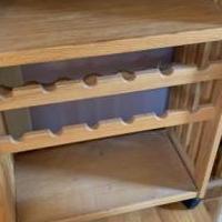 Bar cart for sale in Aurora IL by Garage Sale Showcase member Sambucashadow, posted 07/16/2020