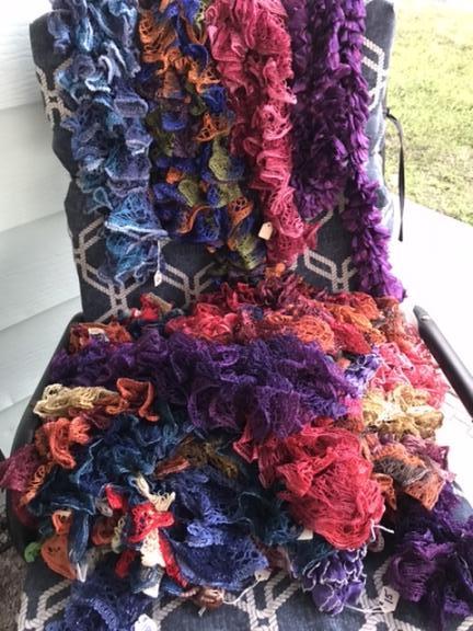 Ruffel Scarfs