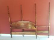 Walnut Antique post bed for sale in Tiffin OH