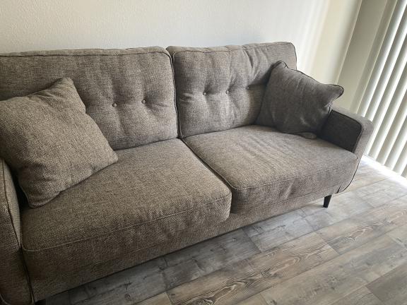 Couch and loveseat
