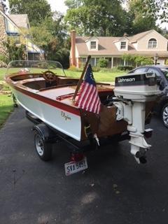 15 ft. 1956 Elgin Wooden Boat