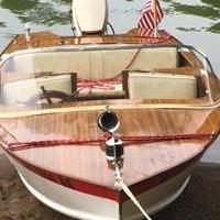 15 ft. 1956 Elgin Wooden Boat for sale in Granville OH by Garage Sale Showcase member Greg Wittmann, posted 06/06/2021