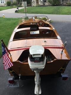 15 ft. 1956 Elgin Wooden Boat