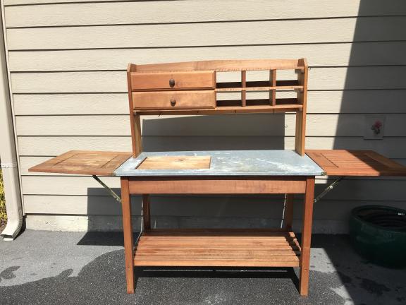 Garden potting bench for sale in Southern Pines NC