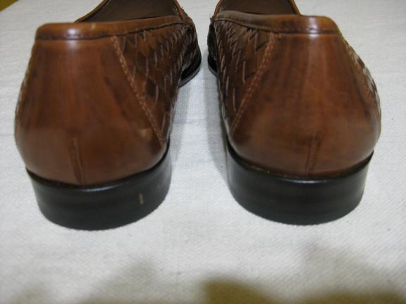 COLE HAAN BROWN LEATHER LOAFERS MEN'S 10 M