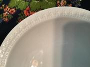 Corning Centura White Sculptured Rim Dinnerware Service for 10 - OBO for sale in St. Joseph MI