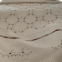 King Bedspread + 3 matching decorator pillows for sale in Pinehurst NC by Garage Sale Showcase member mobrien, posted 07/29/2021