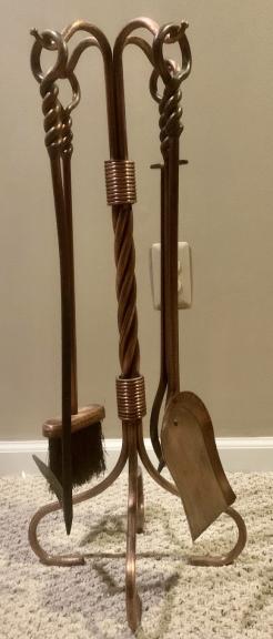 Copper Fireplace Tools for sale in Whitehouse Station NJ