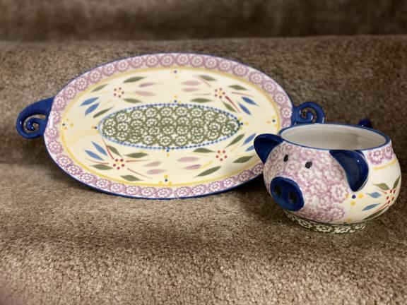 Soup and Salad Plate and Bowels for sale in Brandon VT