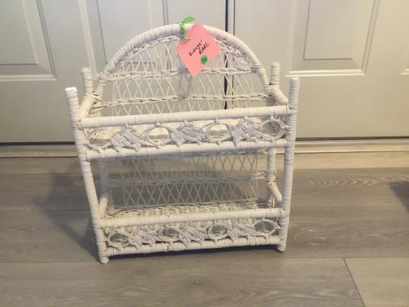 Wicker shelf vintage Rare for sale in Marlboro NJ