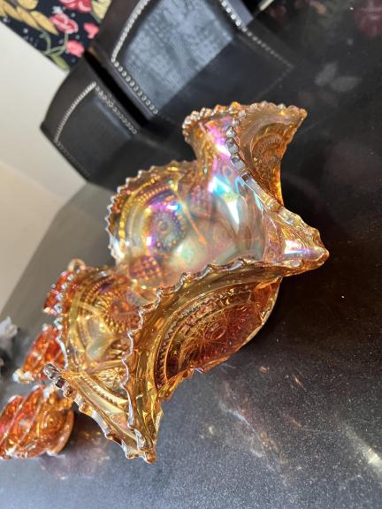 Carnival Glass Set