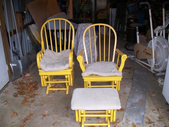 Glader chair and rocker for sale in Burr Oak MI