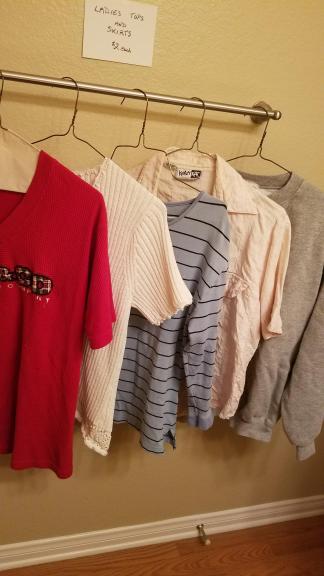 Women's Tops $2 Each for sale in Yucaipa CA