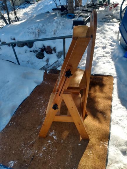 Vintage wood ironing boards / stool/steplater