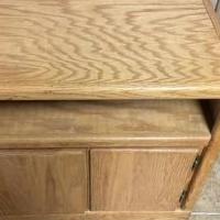 Oak Cabinet for sale in Newton NJ by Garage Sale Showcase member Mcnglen, posted 08/16/2023