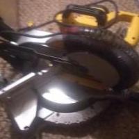 DeWalt 10" Compound Miter saw for sale in Elkins WV by Garage Sale Showcase member BobWeiford, posted 06/12/2022