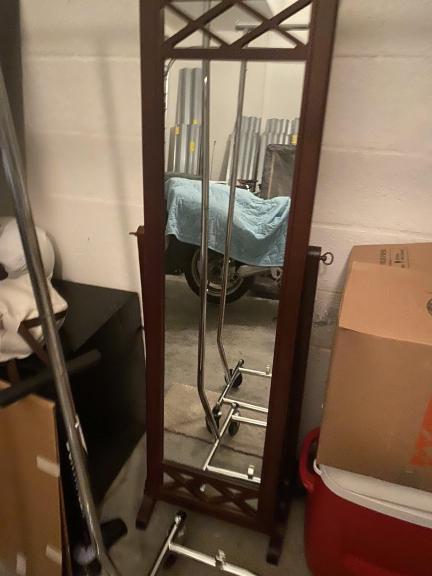 Stand-up Jewelry Hutch & Mirror for sale in Bradenton FL