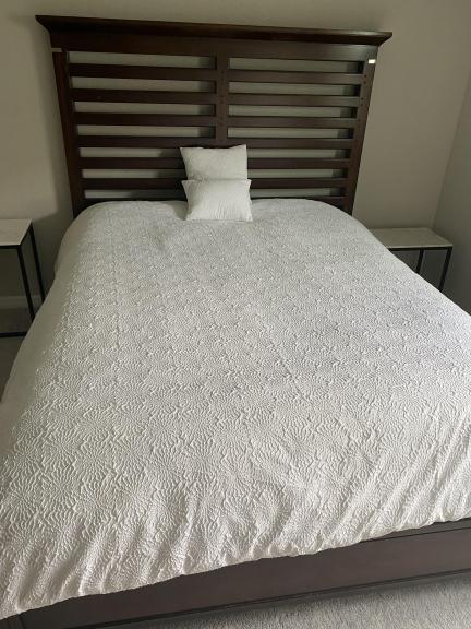 Beautiful Queen Headboard & Frame for sale in Bradenton FL