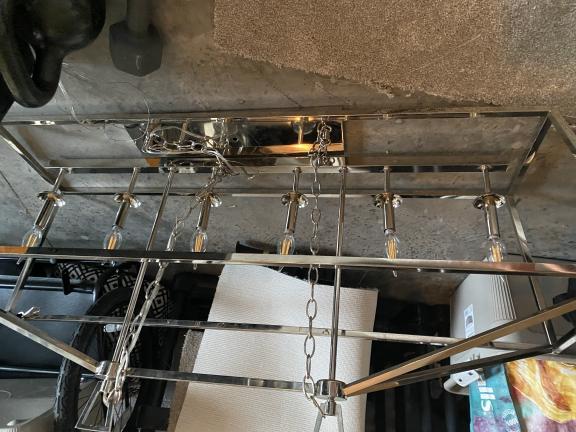 Dining Room Chandelier w/ single hanging light fixture for sale in Bradenton FL