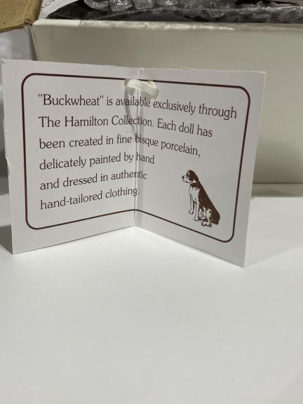 Little Rascals Buckwheat porcelain doll