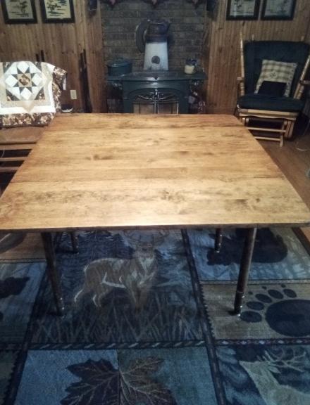 OAK DROP LEAF TABLE for sale in Lead SD