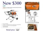 Table Saw with Stand for sale in Costa Mesa CA