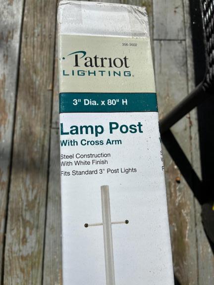 Outdoor Poles & Lights, new!