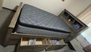 Trinell Twin Captains Bed with Bookcase Headboard for sale in Redwood County MN