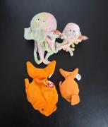 TY beanie baby fish lot of 4 for sale in Kerrville TX