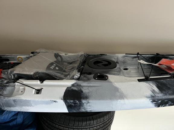 Kayak fishing