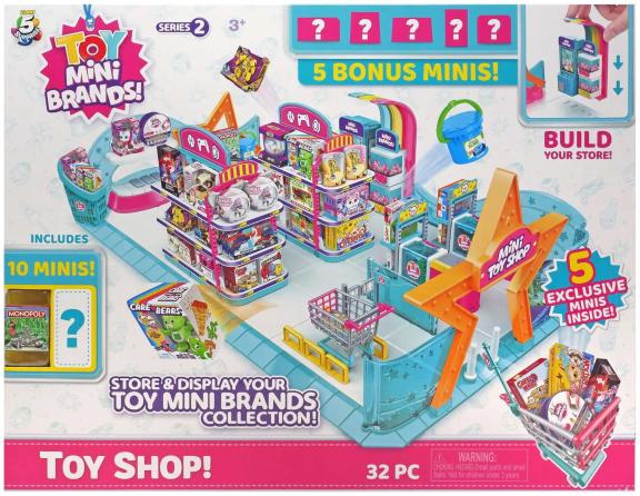 Zuru Toy Mini Brands 32 Piece Toy Shop With 5 Exclusive Minis - Series 2 for sale in Decatur IN