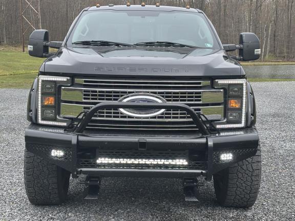 2017 F350 Lariat 6.7 diesel w 2019 Plow +50 gal fuel tank for sale in Ridgway PA