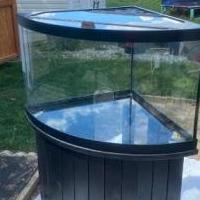 55 Gallon corner aquarium Tank for sale in Sayreville NJ by Garage Sale Showcase member labman_22002@yahoo.com, posted 06/01/2025