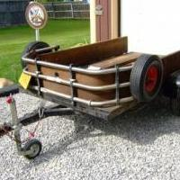 ATV Quad Snowmobile Trailer for sale in Ogemaw County MI by Garage Sale Showcase Member Mtredhead