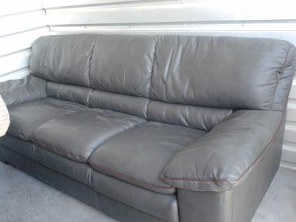 Sofa/love seat/2 matching glass top end tables for sale in Chesapeake VA