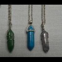 Hexagon stone necklaces for sale in BELLEVILLE IL by Garage Sale Showcase Member Jansjewelry