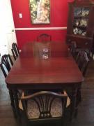 Dining room set, vintage 1930's three piece Thomasville for sale in Richardson TX