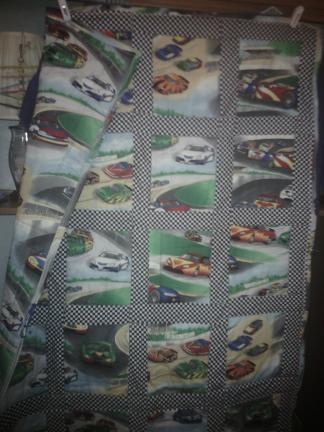 Racecar Quilt for sale in Baker County FL
