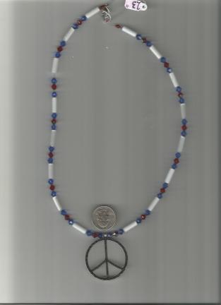 Vintage peace necklace for sale in Tiffin OH