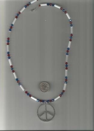 Vintage peace necklace for sale in Tiffin OH
