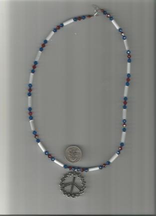 Flower Peace Necklace for sale in Tiffin OH