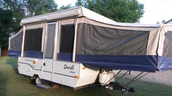 2003 Qwest Jayco 7x14 Tent Camper for sale in Edmunds County SD