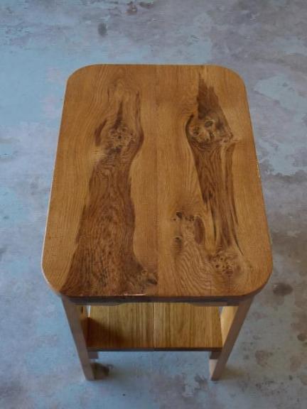 Oak End Table for sale in Phillips WI