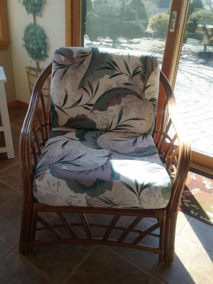 Florida room furniture Rattan style