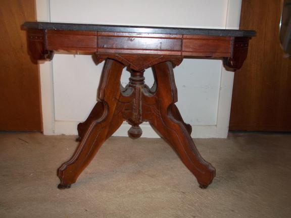 Marble-Top Coffee Or Accent Table