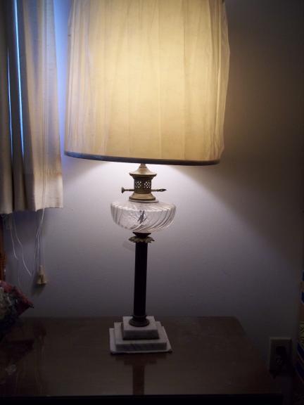 Key And Globe Table Lamps